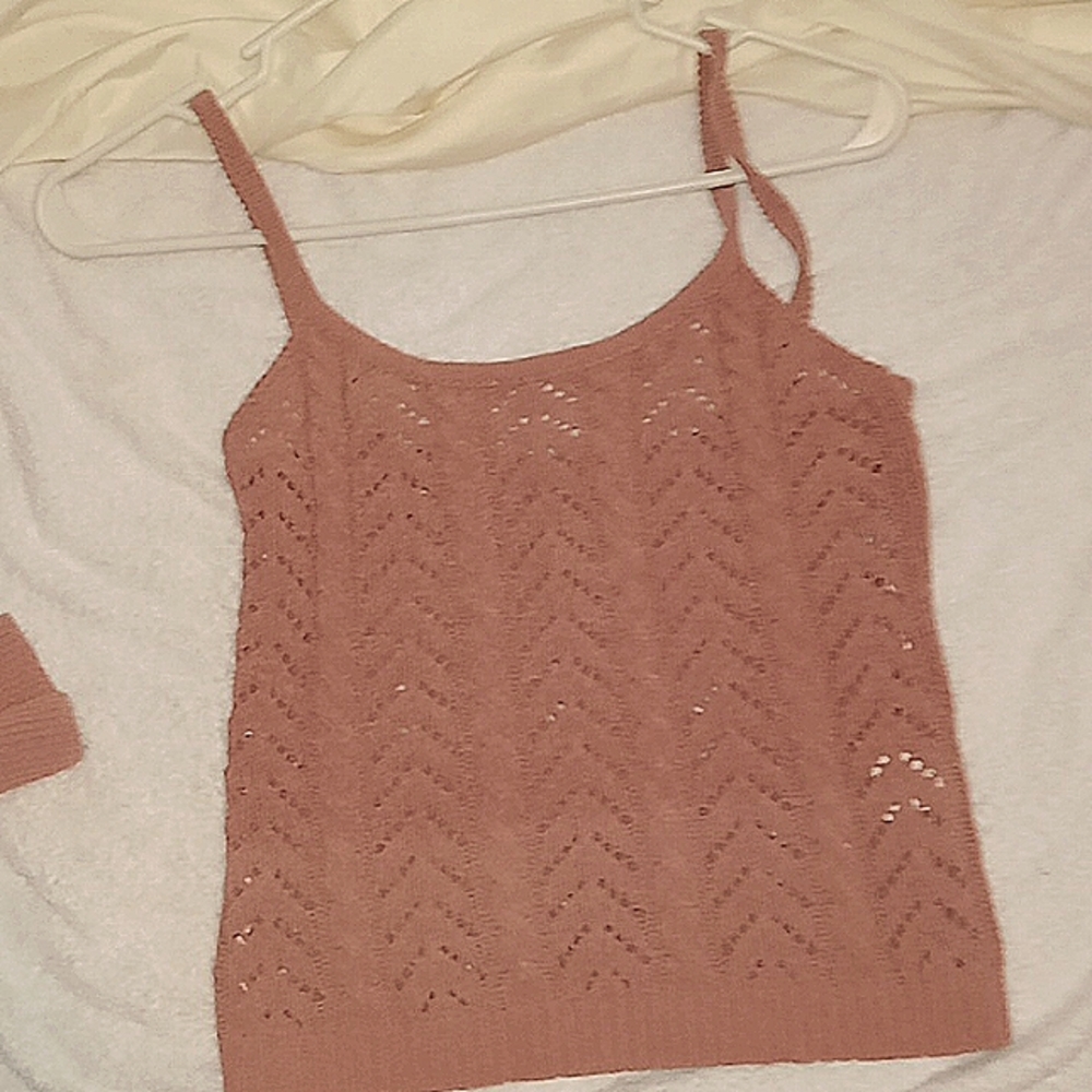 Jessica Simpson, small, pink, sweater and top set